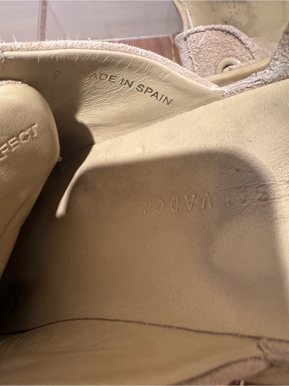 Freda Salvador Libby D'Orsay suede sneakers. Size 9. Made in Spain. - Picture 8 of 12